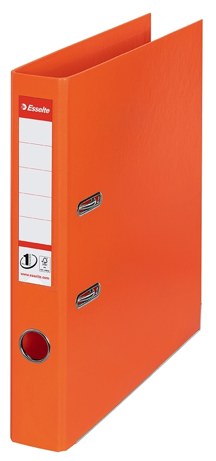 Esselte Ring Binder No1 Power PP A4 50mm orange