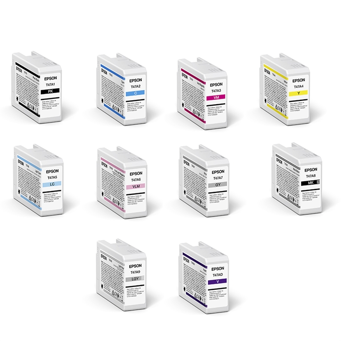 Full set of ink cartridges for Epson SureColor P900