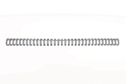 GBC Wire spine 3:1 NO7 11mm A4 black (100)