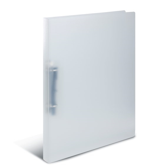 HERMA ring binder PP A4 2DR 25mm transparent white