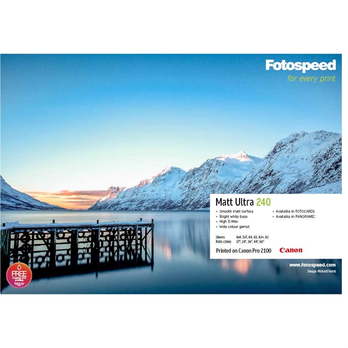 Fotospeed Matt Ultra 240 g/m² - 17" x 30 meters