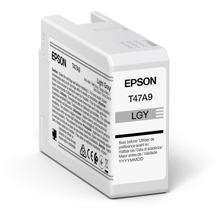 Epson Light Gray 50 ml ink cartridge T47A9 - Epson SureColor P900