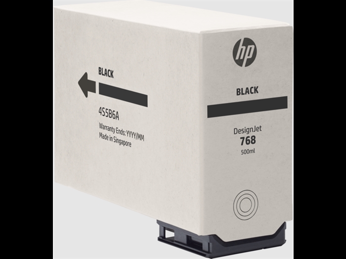 HP 768 Black 500-ml DesignJet ink cartridge