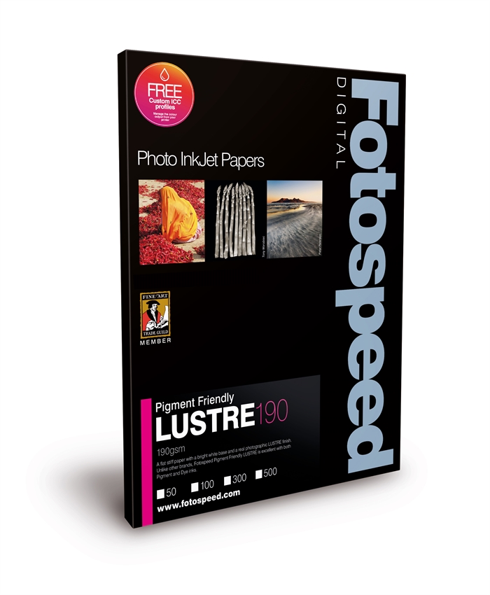 Fotospeed PF Lustre 190 g/m² - A3+, 300 g/m² sheets